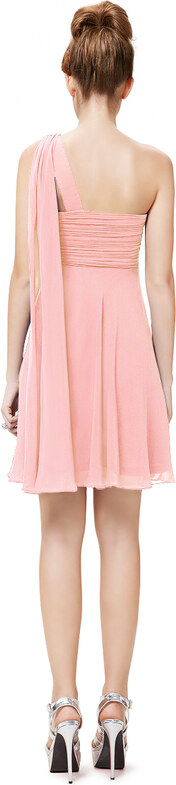 Ever Pretty šaty do tanečních, plesové růžové 3537