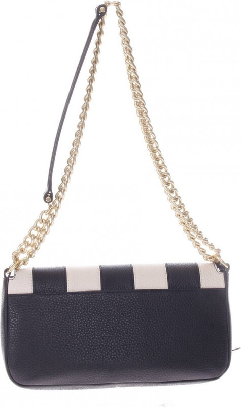 GUESS kabelka černá a bílá LUXE