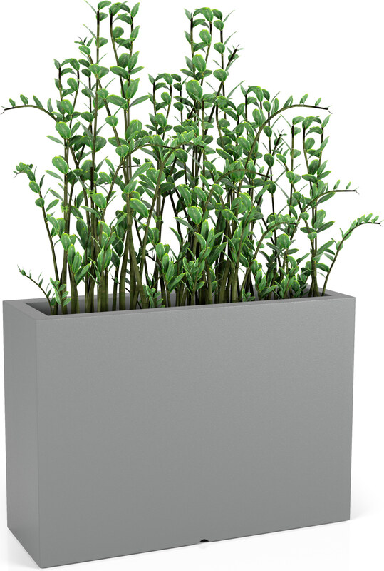 Osvetleni.com Květináč Monumo LONGERINO Barva: Antracit, Odvod vody: Ano