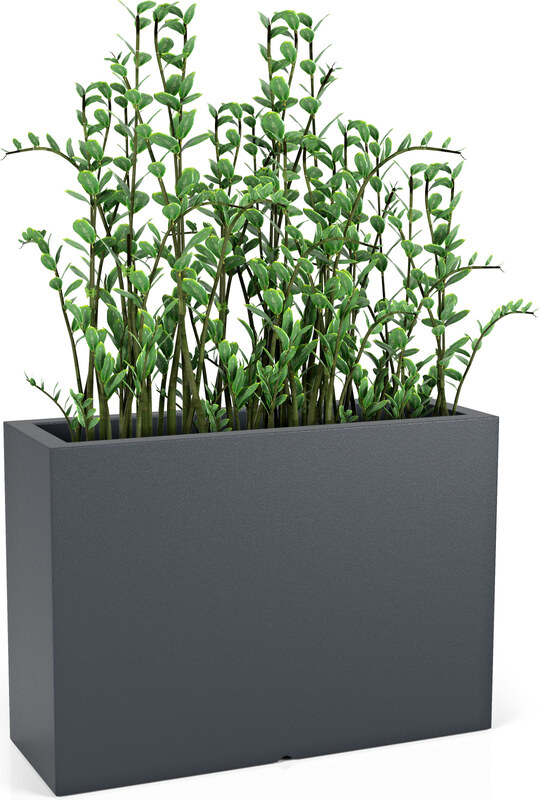 Osvetleni.com Květináč Monumo LONGERINO Barva: Antracit, Odvod vody: Ano