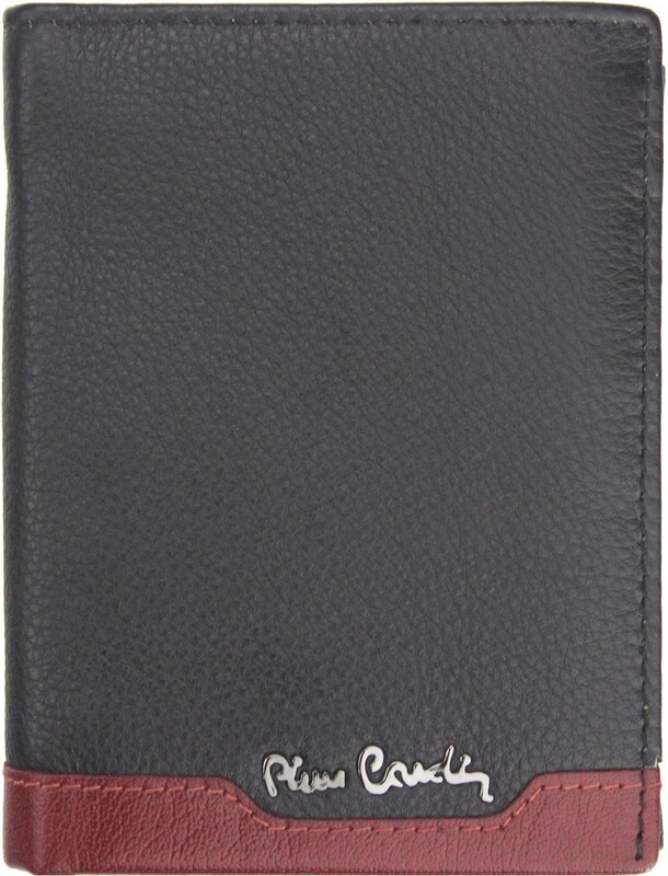 Pánská kožená peněženka Pierre Cardin TILAK37 326 RFID černá / vínová