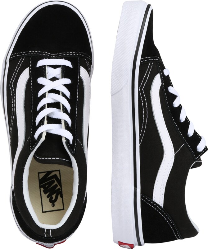 VANS Tenisky 'Old Skool' černá / bílá