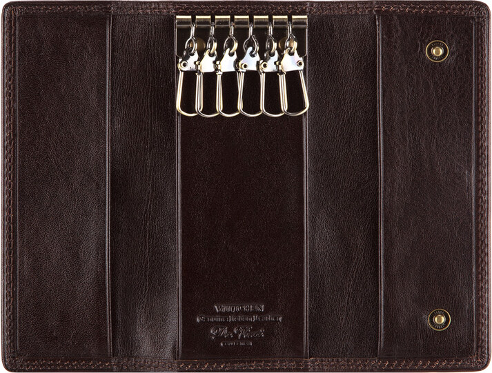 Wittchen Hnědé pouzdro na klíče