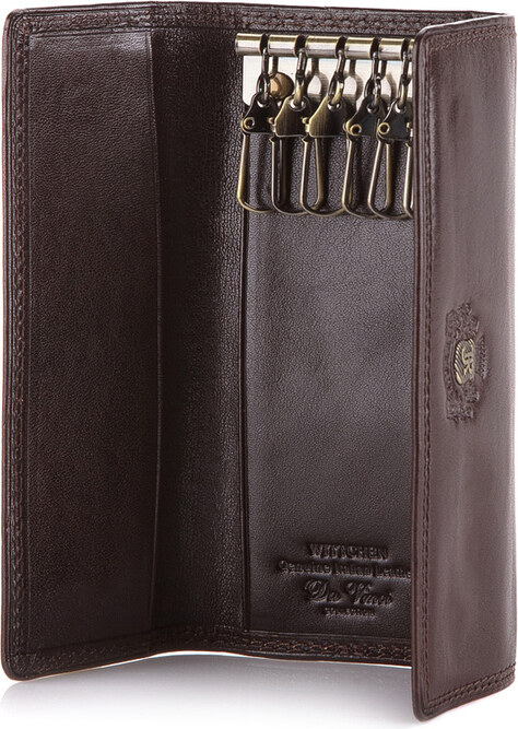 Wittchen Hnědé pouzdro na klíče
