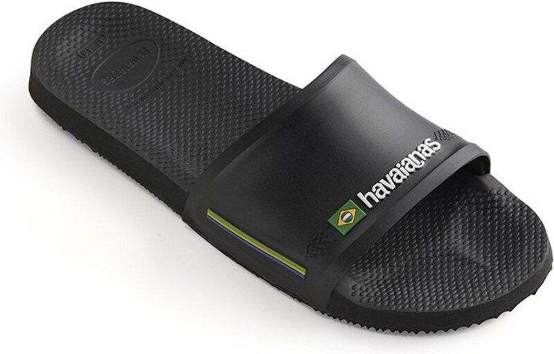 Havaianas Slide Brasil Unisex - Sandály Havaianas - Černá - 4142616-0090-BRA-35/36
