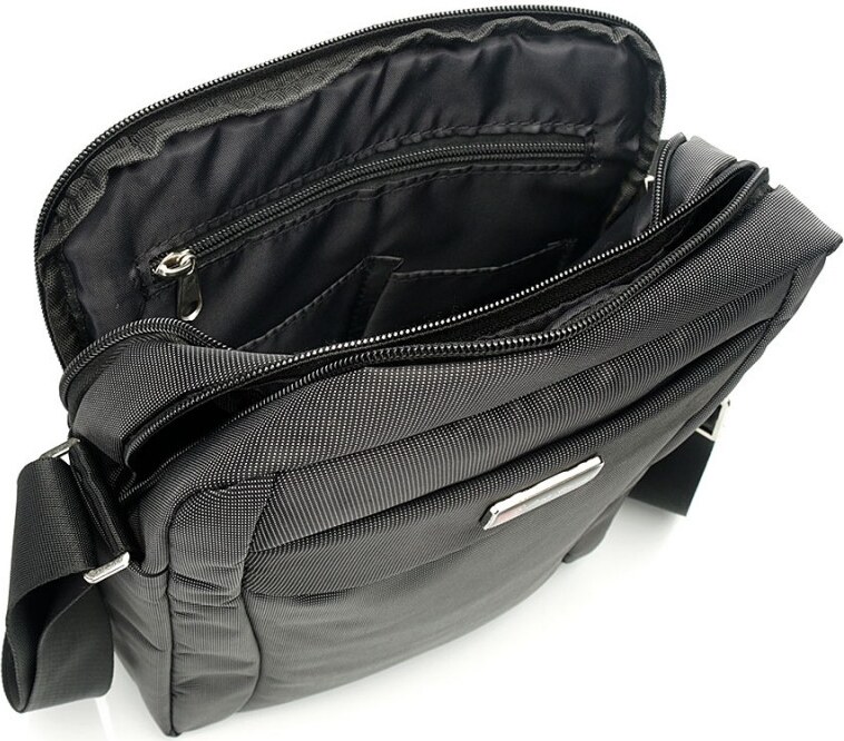 Bag Street Pánská taška přes rameno 2362 - černá grafit