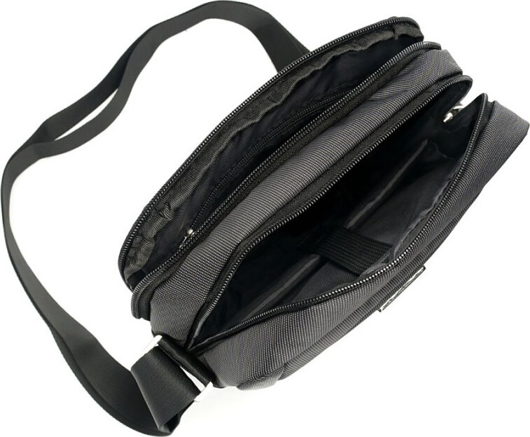 Bag Street Pánská taška přes rameno 2362 - černá grafit