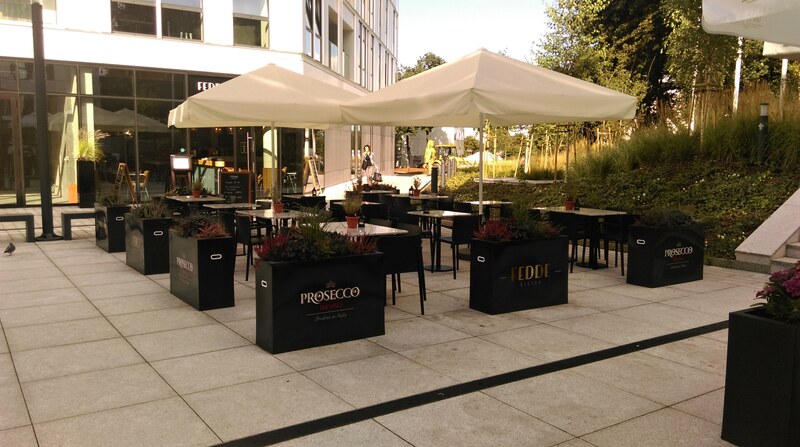 Osvetleni.com Květináč Monumo LONGERINO Barva: Antracit, Odvod vody: Ano