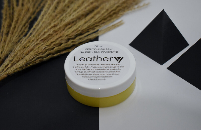 Balzám na kůži Leathery
