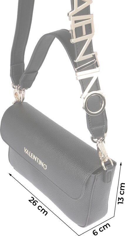 VALENTINO Taška přes rameno 'Alexia' černá