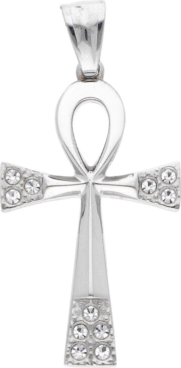 Ewena Ocelový kříž z chirurgické oceli KT231