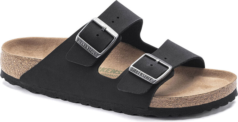 Birkenstock Arizona BFBC Earthy Vegan Black Regular Fit Unisex - Sandály Birkenstock - Černá - 1019115-5.5