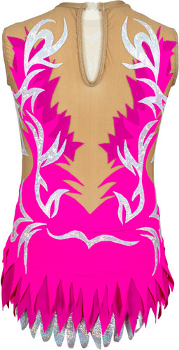 VFstyle Gymnastický dres Luisa růžový