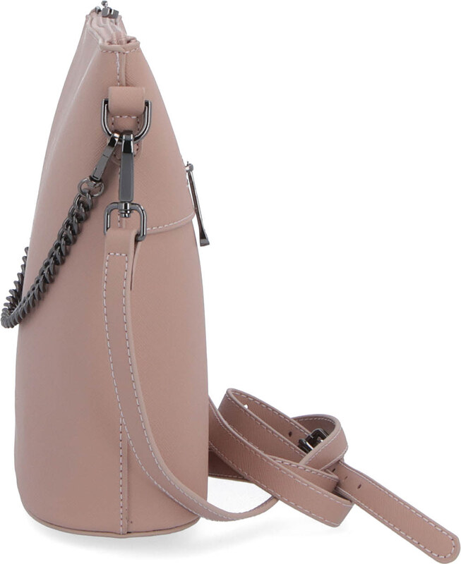 Kožená kabelka crossbody Noelia Bolger tělová NB 0041 N