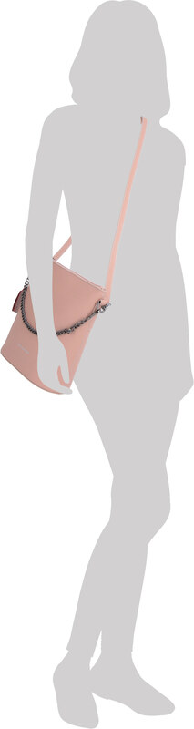 Kožená kabelka crossbody Noelia Bolger tělová NB 0041 N