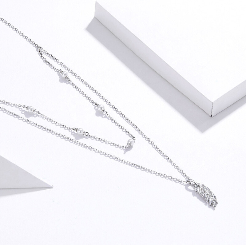 Dámský stříbrný náhrdelník SHARON