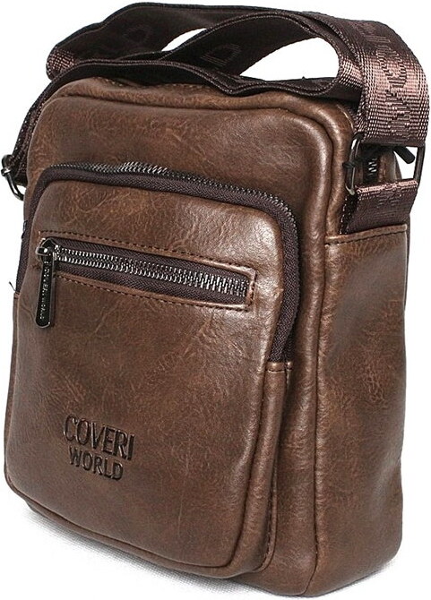 Pánská pevnější crossbody taška Coveri World CW2180 černá | KabelkyproVas.cz