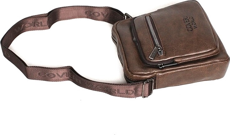 Pánská pevnější crossbody taška Coveri World CW2180 černá | KabelkyproVas.cz