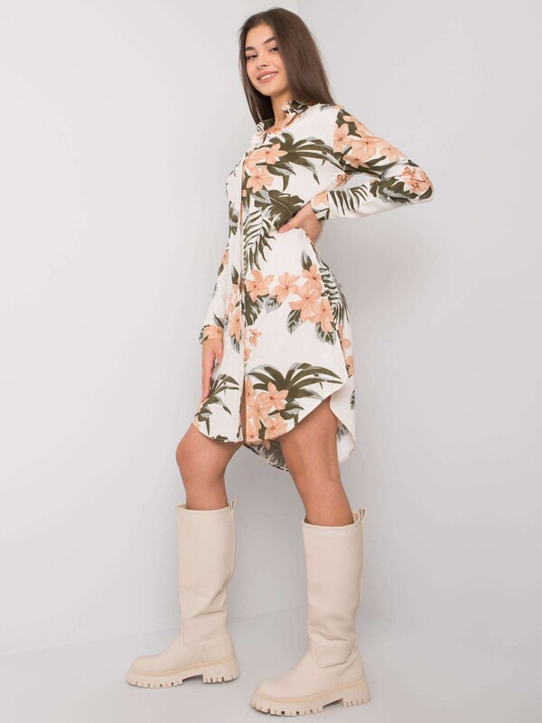 RUE PARIS Dress-TO-KS-1120-9.26-light beige