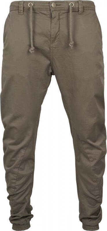 URBAN CLASSICS Stretch Jogging Pants - olive