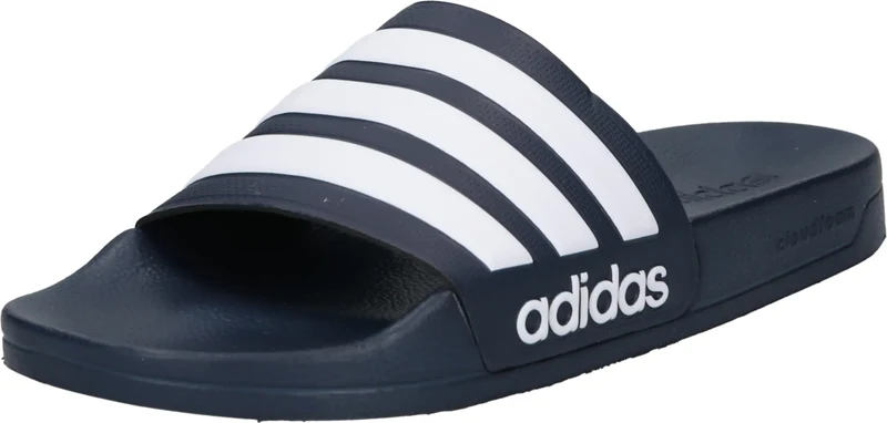 ADIDAS SPORTSWEAR Pantofle 'Adilette' tmavě modrá / bílá