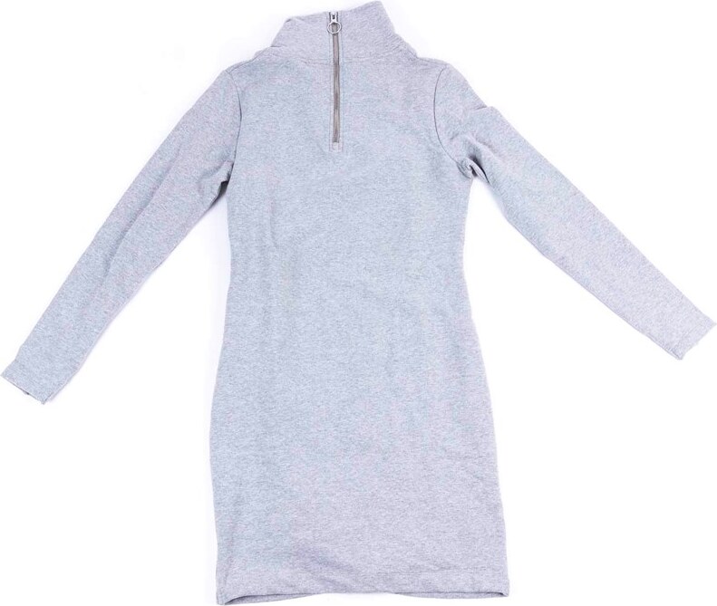 šaty BENCH - Slim Funnel Dress Winter Grey Marl (MA1054)