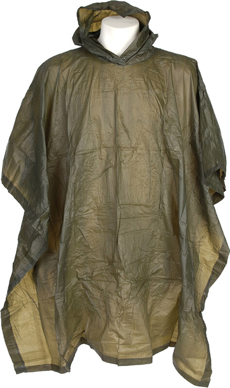 FOSTEX Pláštěnka pončo LIGHT zelené