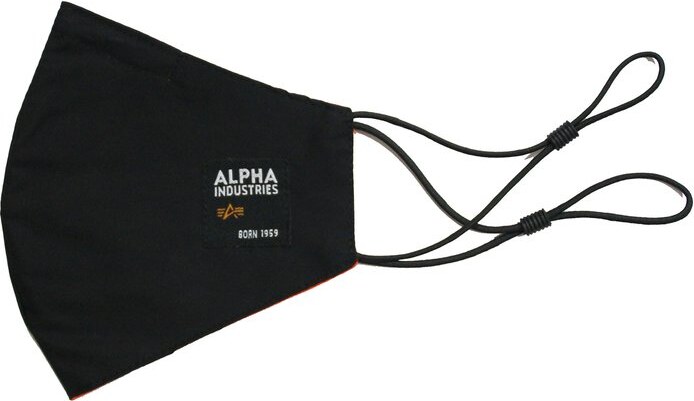 Alpha Industries Rouška Label Face Mask černá