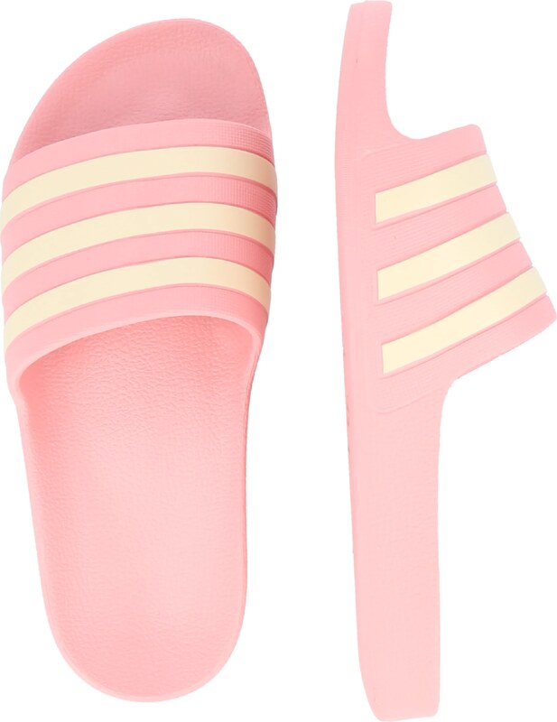 ADIDAS PERFORMANCE Plážová/koupací obuv 'Adilette Aqua' krémová / pitaya