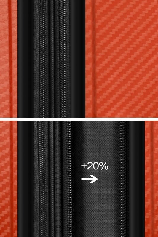 AVANCEA Cestovní kufr AVANCEA DE32362 Red M