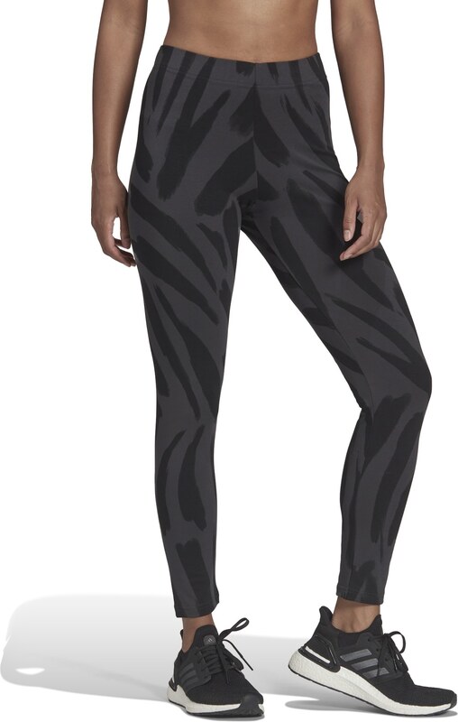 adidas Performance adidas Sportswear Future Icons Feel Fierce Graphic Leggings MULTCO/CARBON/BLACK