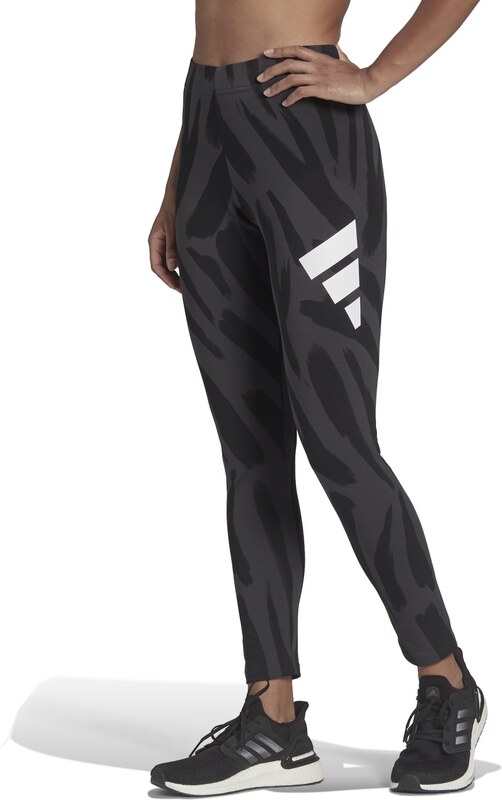 adidas Performance adidas Sportswear Future Icons Feel Fierce Graphic Leggings MULTCO/CARBON/BLACK