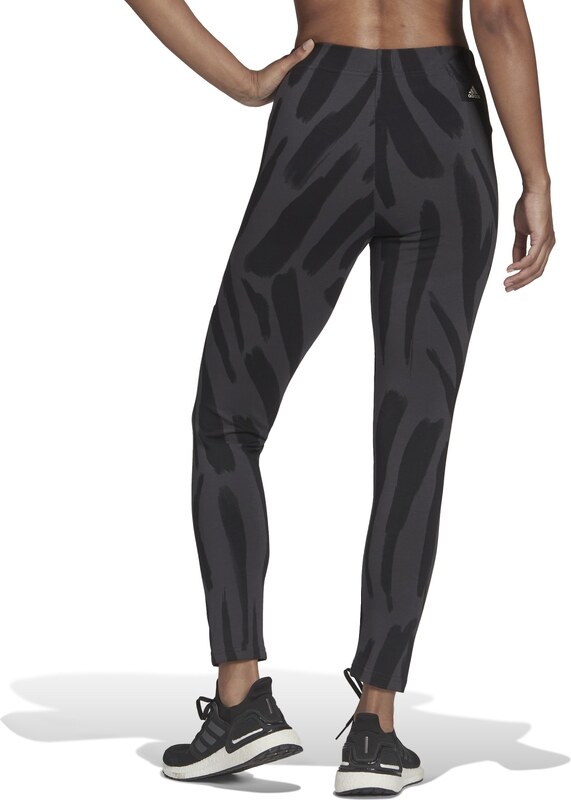 adidas Performance adidas Sportswear Future Icons Feel Fierce Graphic Leggings MULTCO/CARBON/BLACK