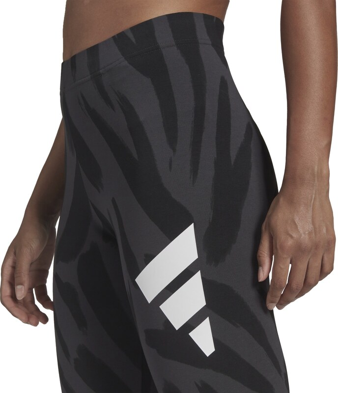 adidas Performance adidas Sportswear Future Icons Feel Fierce Graphic Leggings MULTCO/CARBON/BLACK