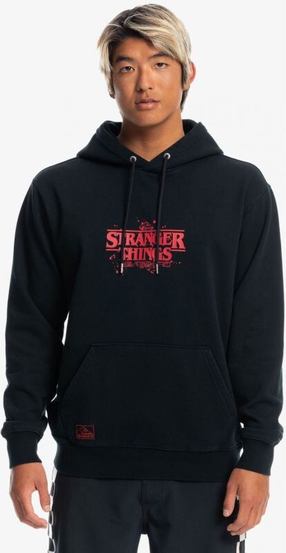 Quiksilver MMIKINA QUIKSIVER OFFICIA OGO FEECE - černá -