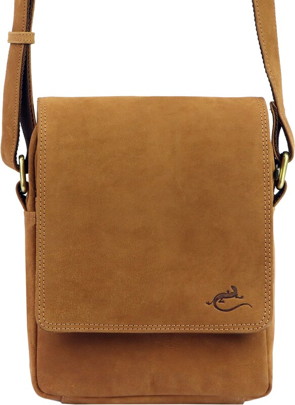 Pánská kožená taška Andreas H1402 camel