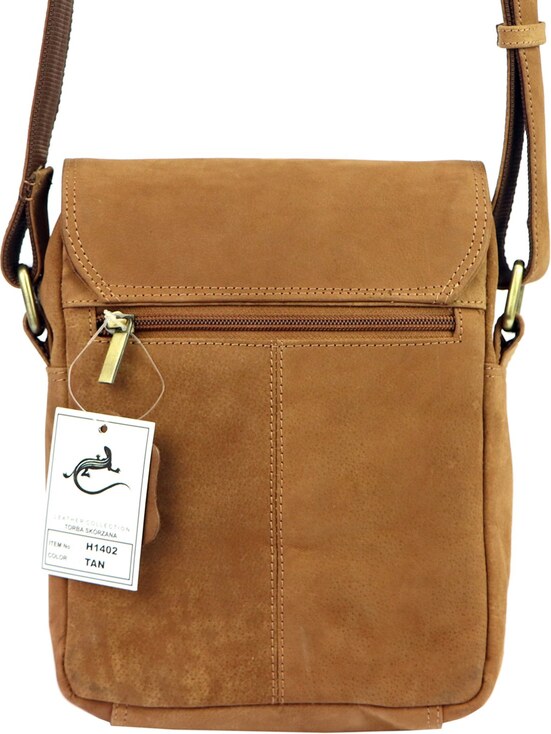 Pánská kožená taška Andreas H1402 camel