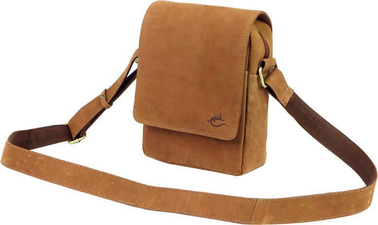 Pánská kožená taška Andreas H1402 camel