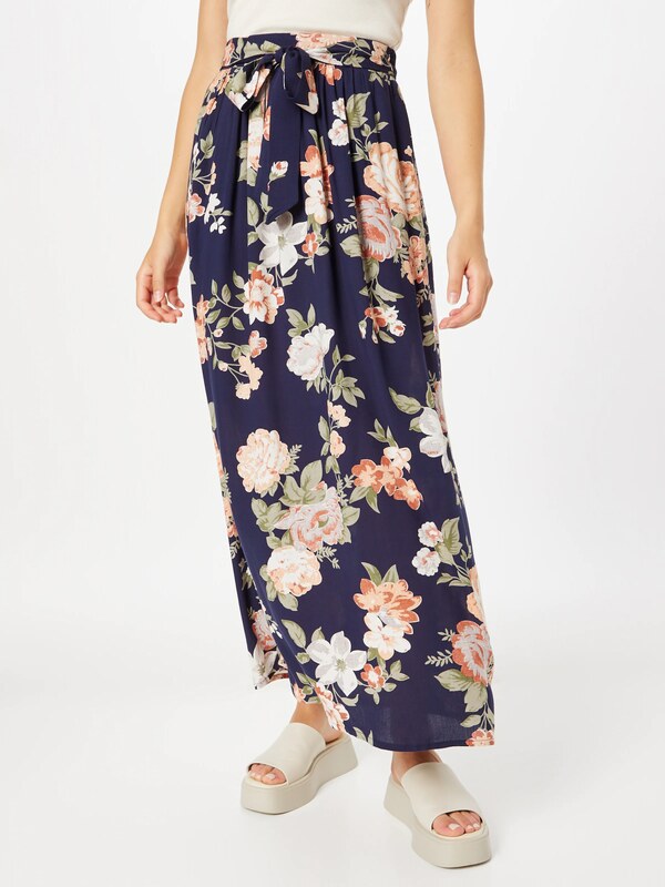 ABOUT YOU Sukně 'Chinara' tmavě modrá / humrová / bílá