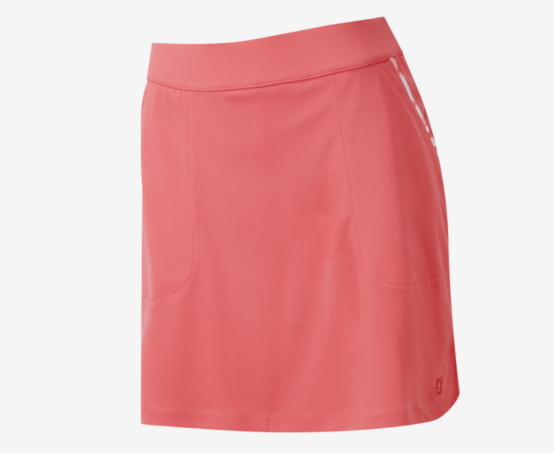 FootJoy W sukně Interlock Watercolour Print - lososová: Dámské XS