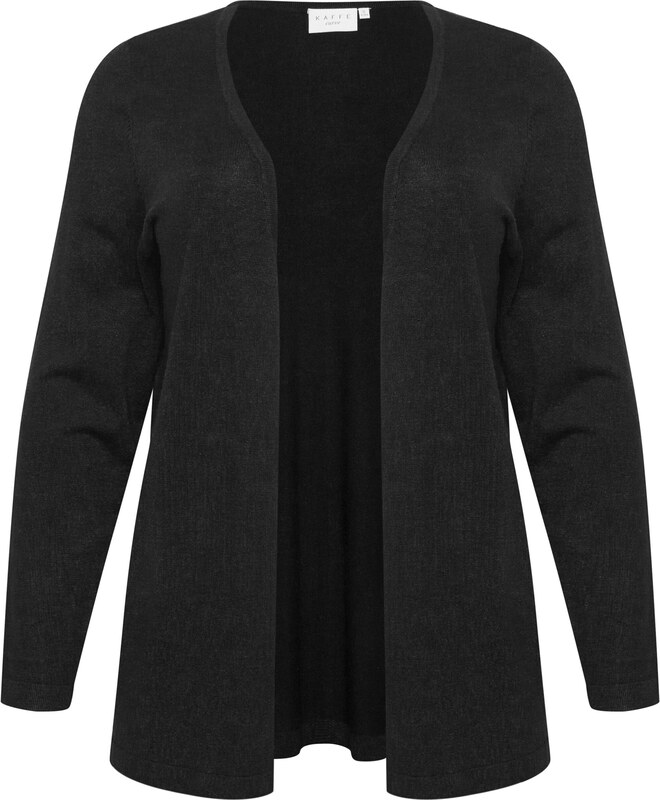 KAFFE CURVE Kardigan 'Farsia' černá