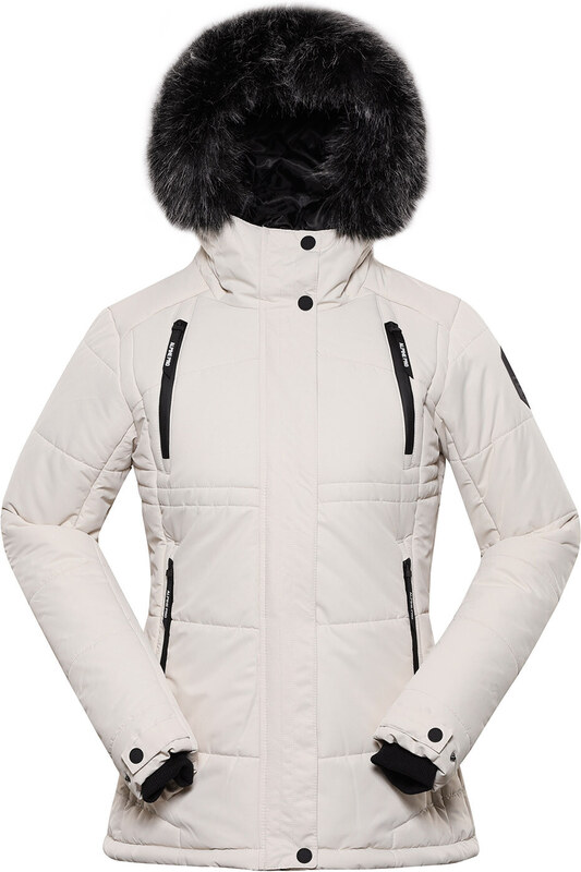 Dámská bunda Alpine Pro MOLIDA - krémová