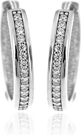 Zlatnictví U Kostela Stříbrné kroužky s bílými zirkony 5059b