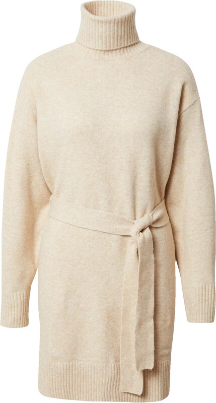 EDITED Úpletové šaty 'Okka' béžová