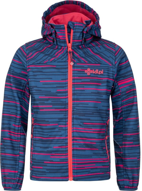 Dívčí softshellová bunda Kilpi Ravia-JG Tmavě modrá