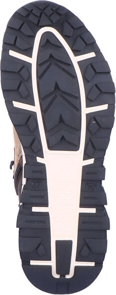 RIEKER - REVOLUTION Sportovní kožená obuv W0062-64 Rieker-R hnědá