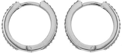 Zlatnictví U Kostela Stříbrné kroužky s bílými zirkony 072