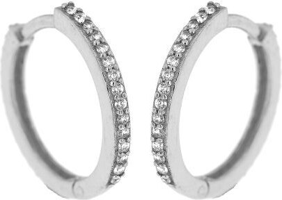 Zlatnictví U Kostela Stříbrné kroužky s bílými zirkony 072