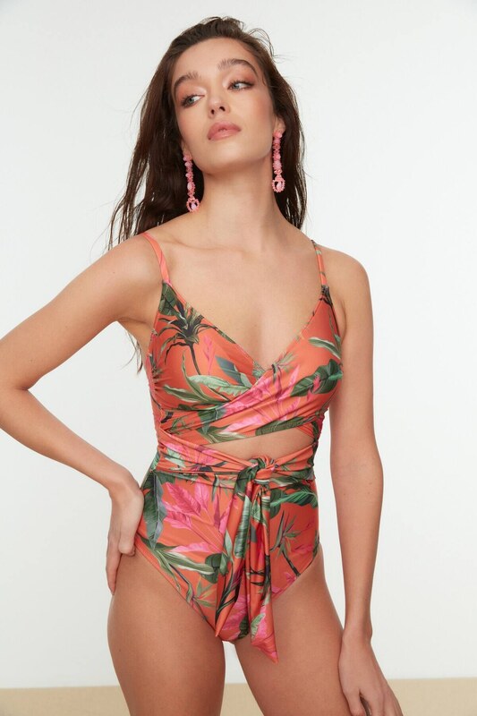 Dámske plavky Trendyol Patterned