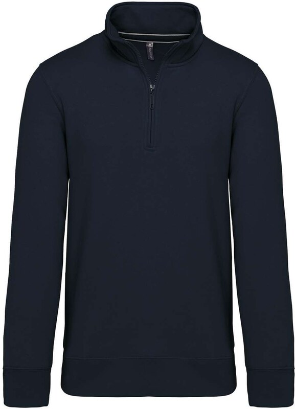 Kariban Pánská fleecová mikina na zip Zipped –